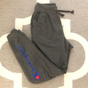 Dark Grey Champion Sweatpants